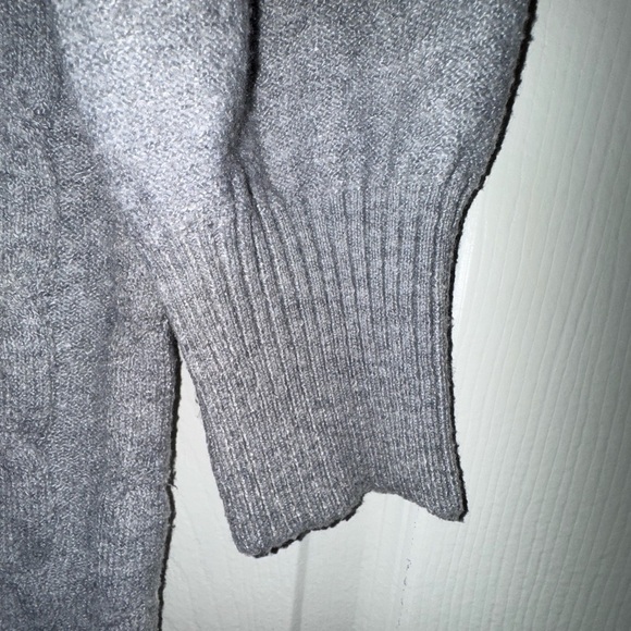 Peyton & Parker Gray Cable Knit Sweater Dress. Size XL. GUC - Picture 2 of 8